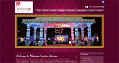Desktop Screenshot of blossomevent.com